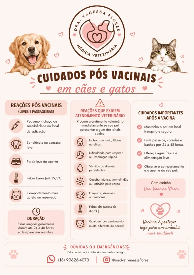 Prévia do guia de Cuidados Pós-Vacinais